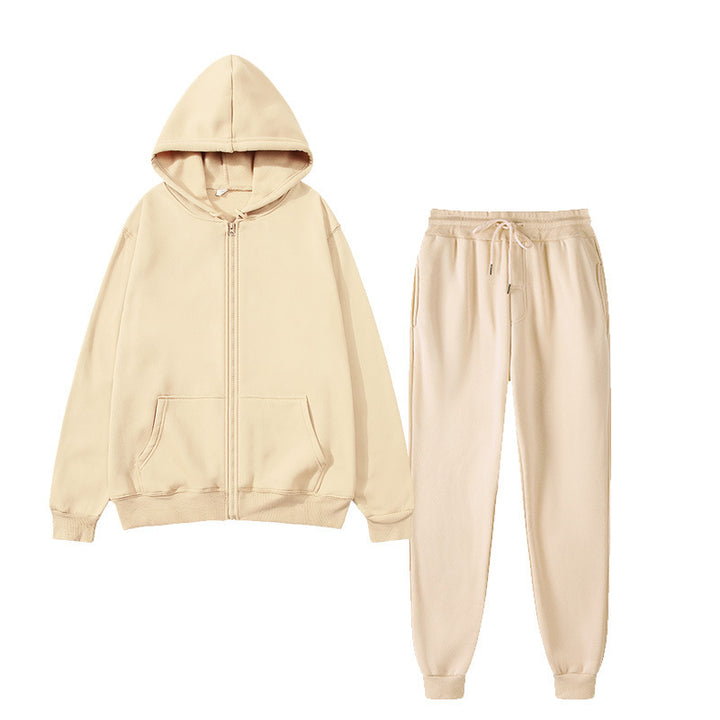 Ladies comfortable hoodie jumpsuit with elastic waist and practical pockets Lune London