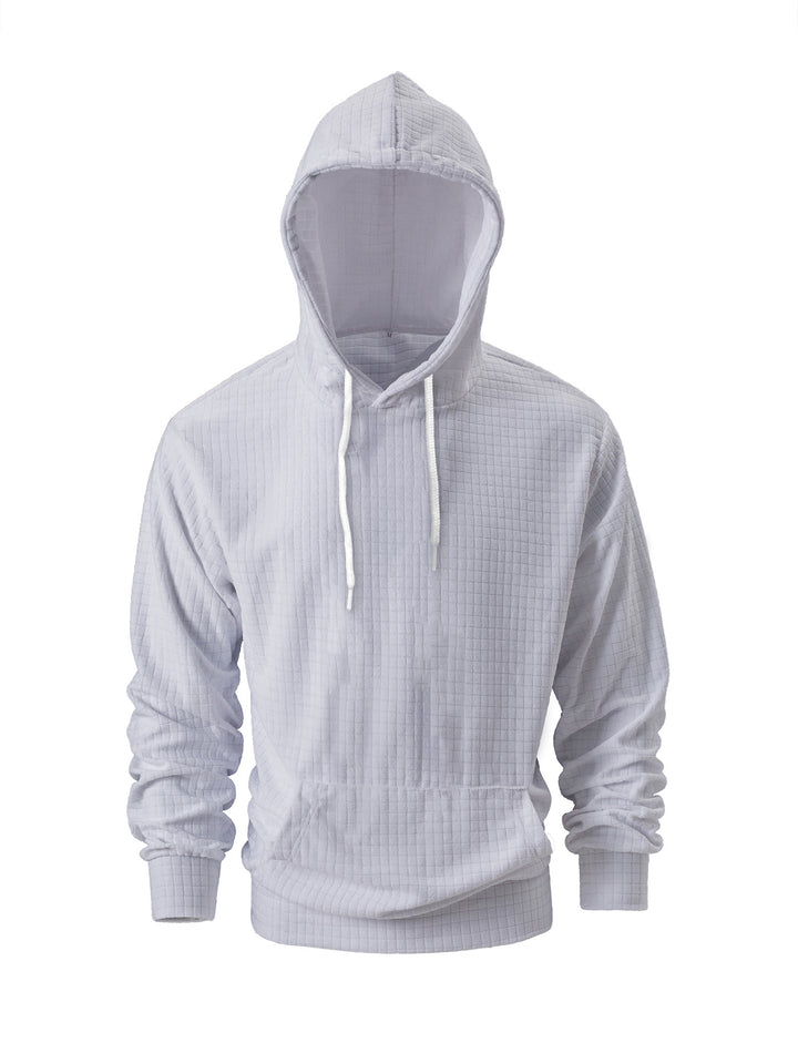 Men's casual hoodie with a fine texture design Amarae