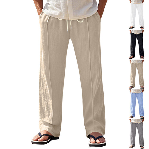 Casual beach pants for men with adjustable drawstring and breathable material Amarae