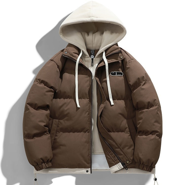 Urban jacket for men in down with removable inner lining Lune London