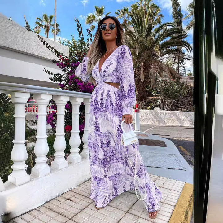 Chic Bohemian Maxi Dress for Women