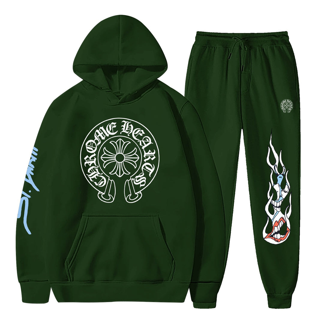 Women’s hoodie sweatshirt with inspiring lettering and casual cut Chic & Stil