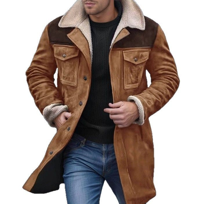 Men’s Lambskin Utility Jacket with Large Pockets | Lune London
