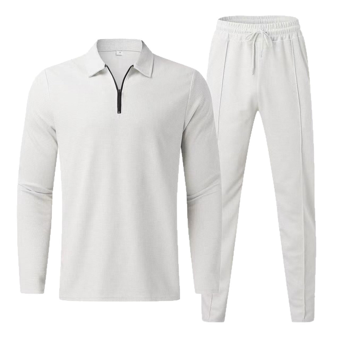 Amarae Men's Sports Training Set with Zipper