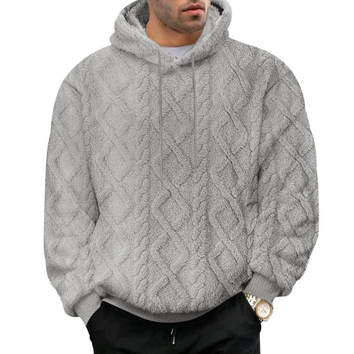 Men's Fleece Hoodie with Structured Design Amarae
