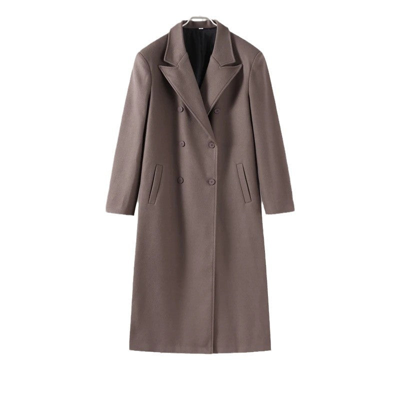 Men's Long Elegant Double-Breasted Lune London