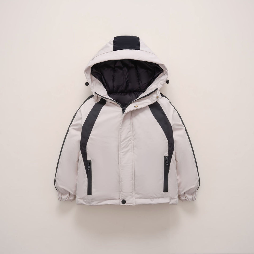 Functional fashion jacket for women with hood and thermoregulating lining Lune London