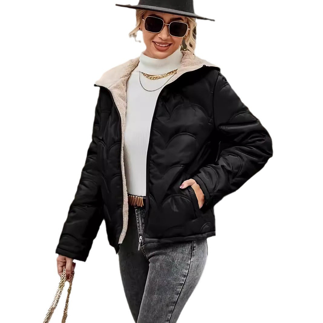 Women's winter coat space-saving and warm Lune London