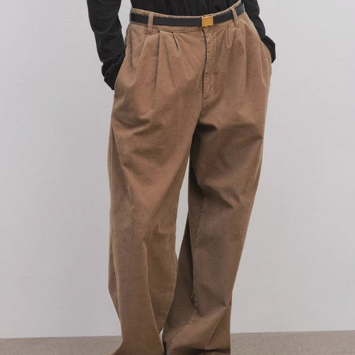 Pantalons Chino Élégants et Larges pour Femmes Chic & Stil