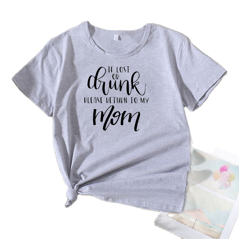 Soft humor cotton T-shirt for women Lune London