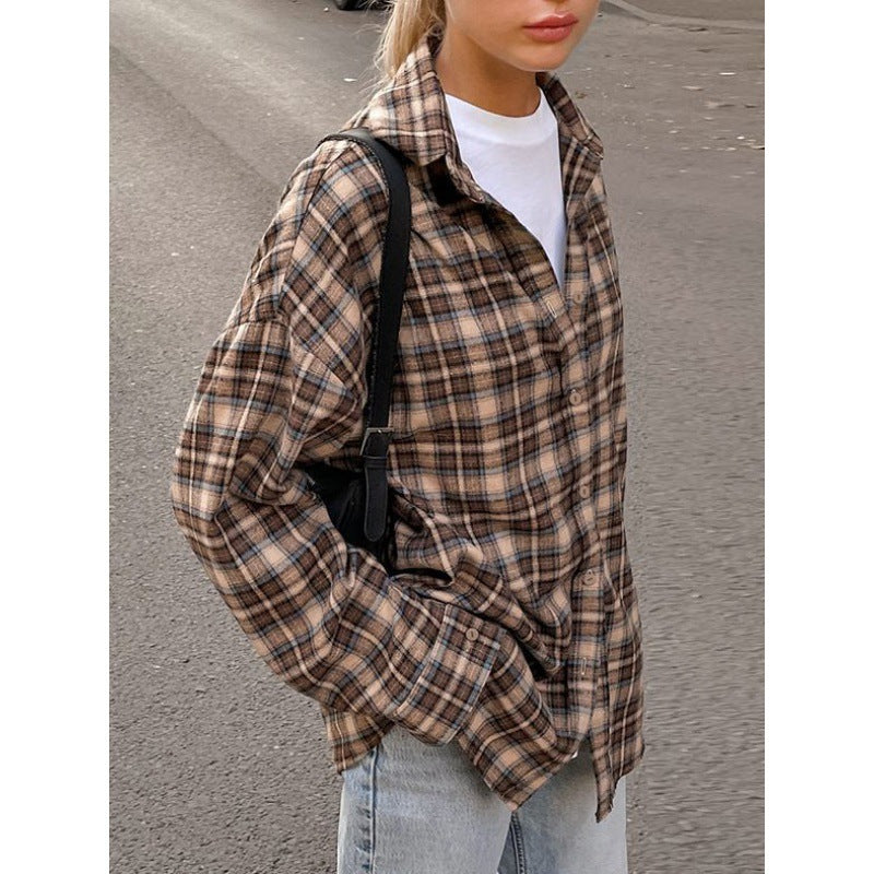 Lune London oversized checkered shirt