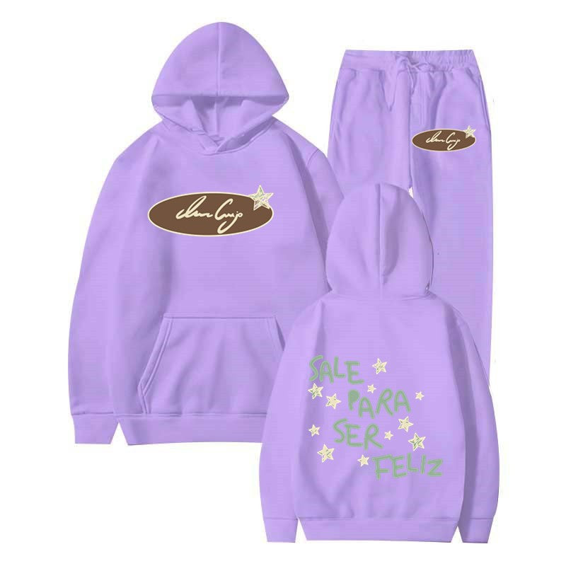 Women’s hoodie sweatshirt with inspiring lettering and casual cut Chic & Stil