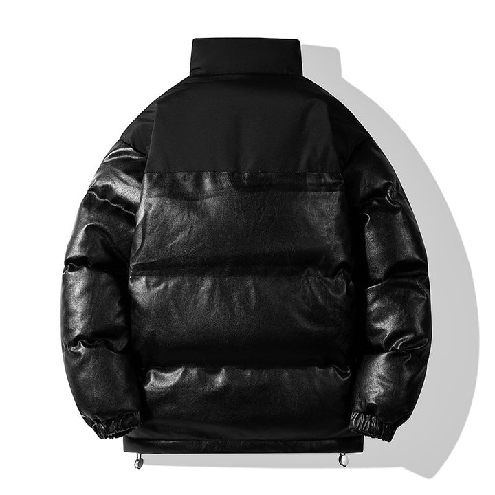 Ladies winter puffer jacket with high collar and elastic cuffs Lune London