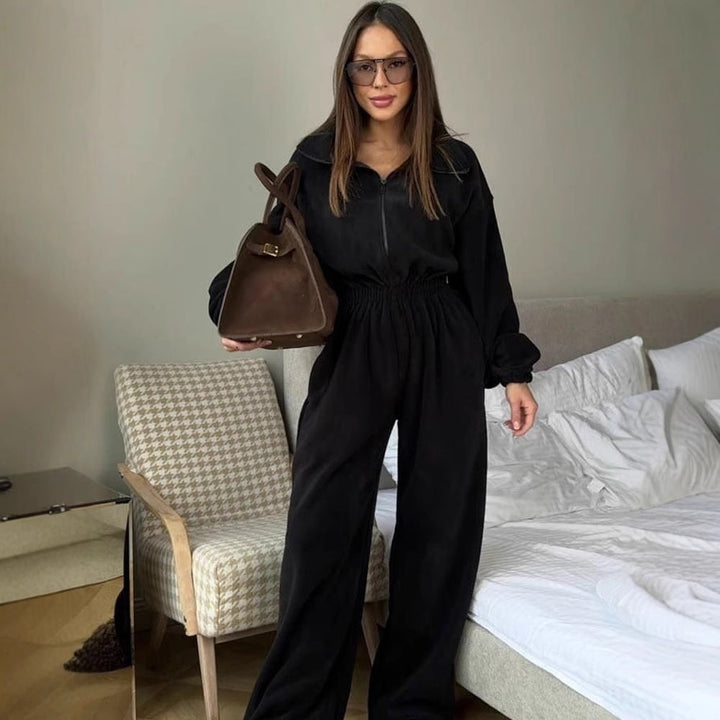 Lune London | Women Comfortable and Stylish Fleece Jumpsuit