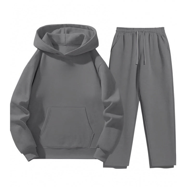 Women's Sweat Suit with Cozy Hoodie and Practical Jogging Pants Lune London