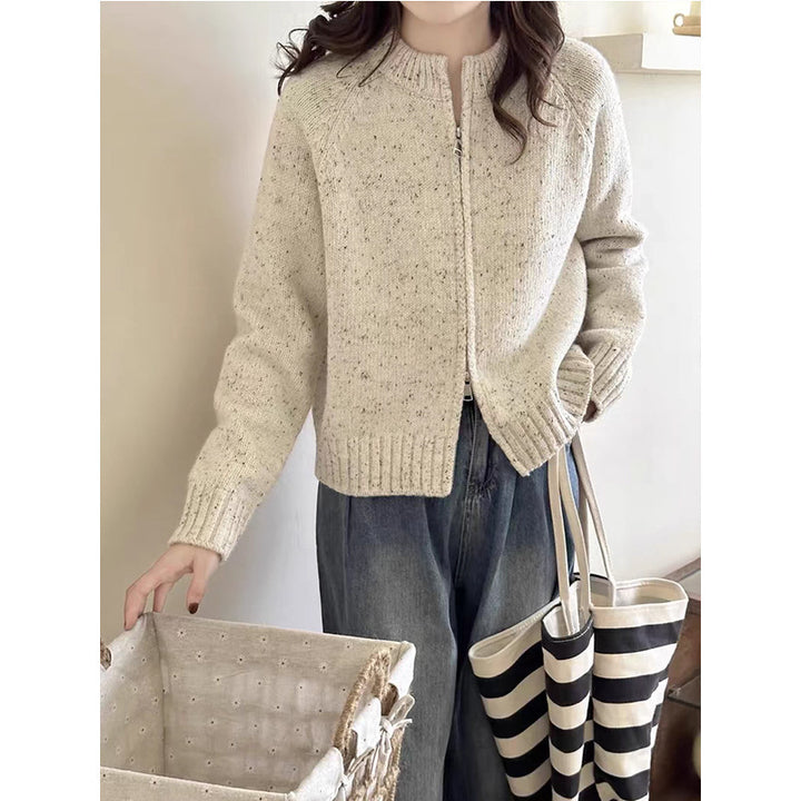 Gilet femme avec zip et col montant Chic & Stil