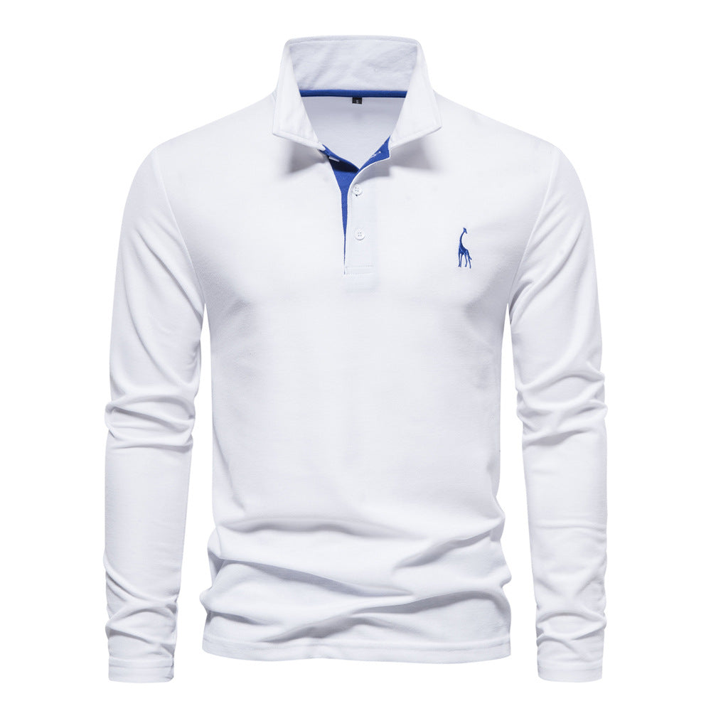 Breathable Cotton Polo Shirt Men's | Amarae