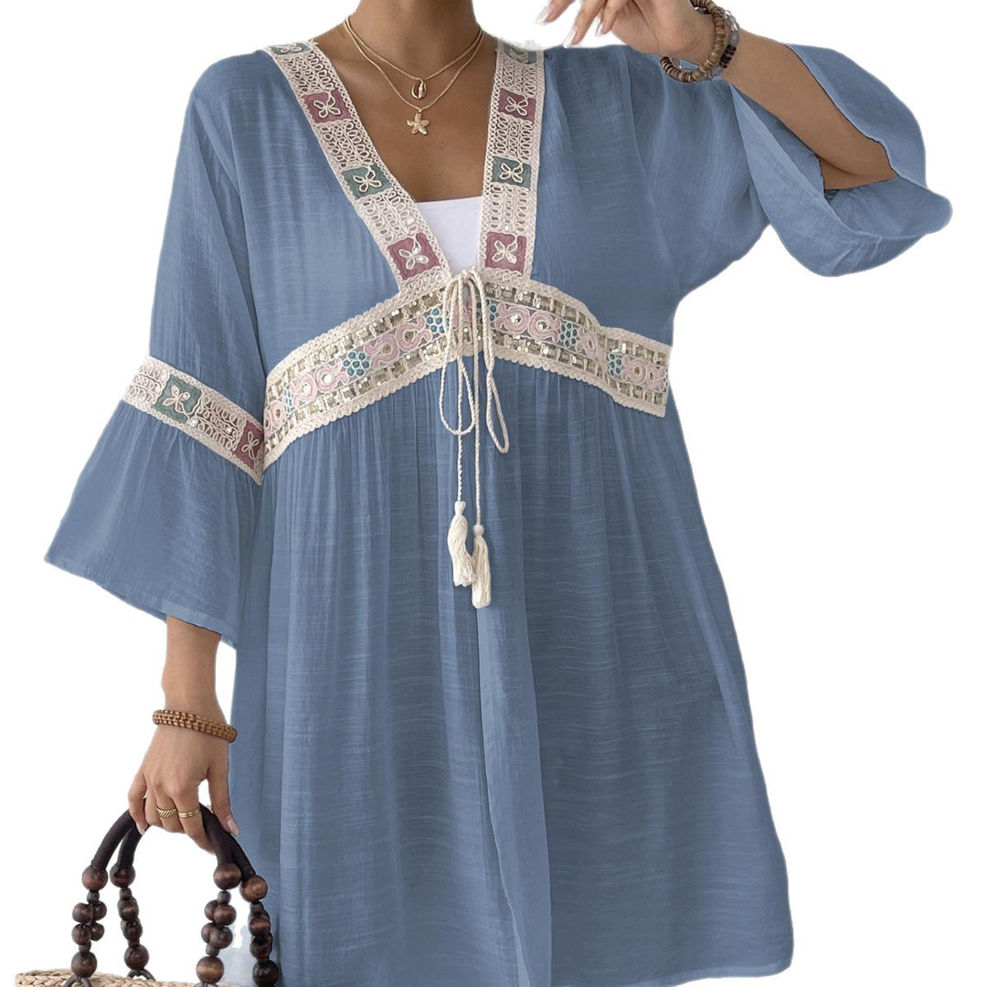 Women Bohemian decorative beach cover-up Amarae