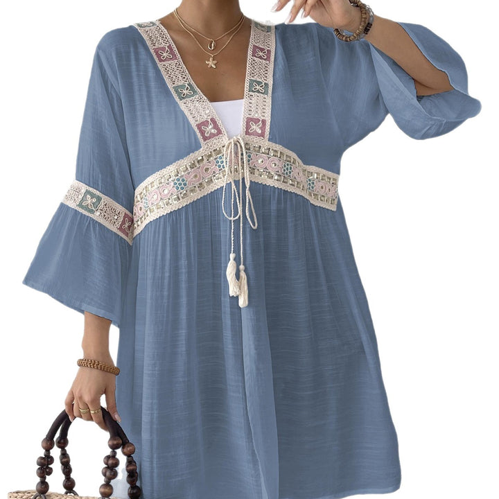 Women Bohemian decorative beach cover-up Amarae