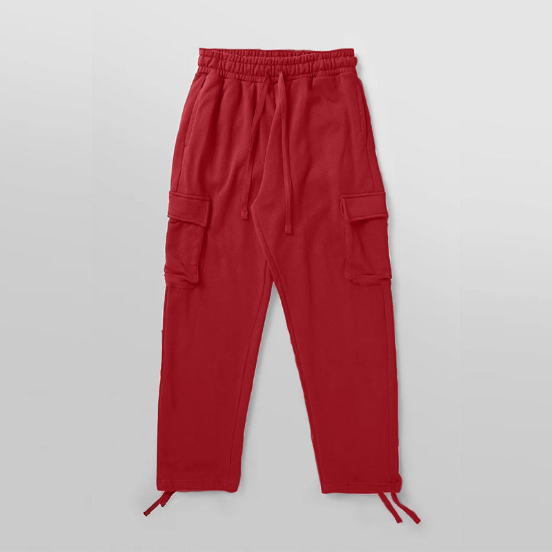 Men's cargo pants with elastic waistband and functional pockets Lune London