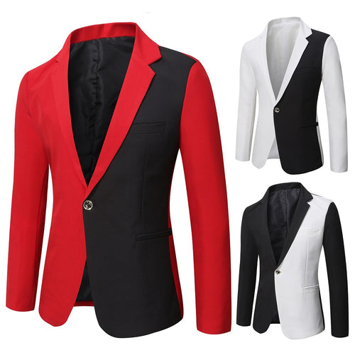 Chic blazer and trendy double-breasted style for men