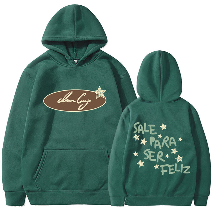 Women's hoodie sweatshirt with creative lettering and eye-catching design Chic & Stil