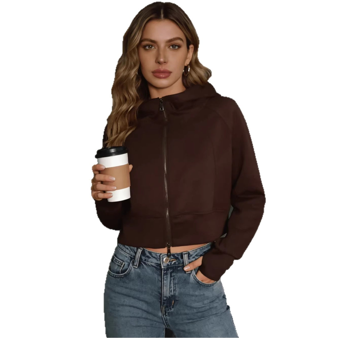 Ladies sporty and fashionable jacket with hood Lune London
