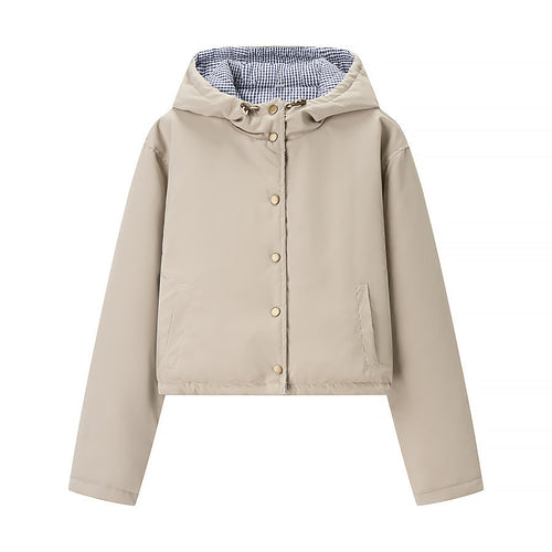 Modern women's cropped transition jacket Amarae