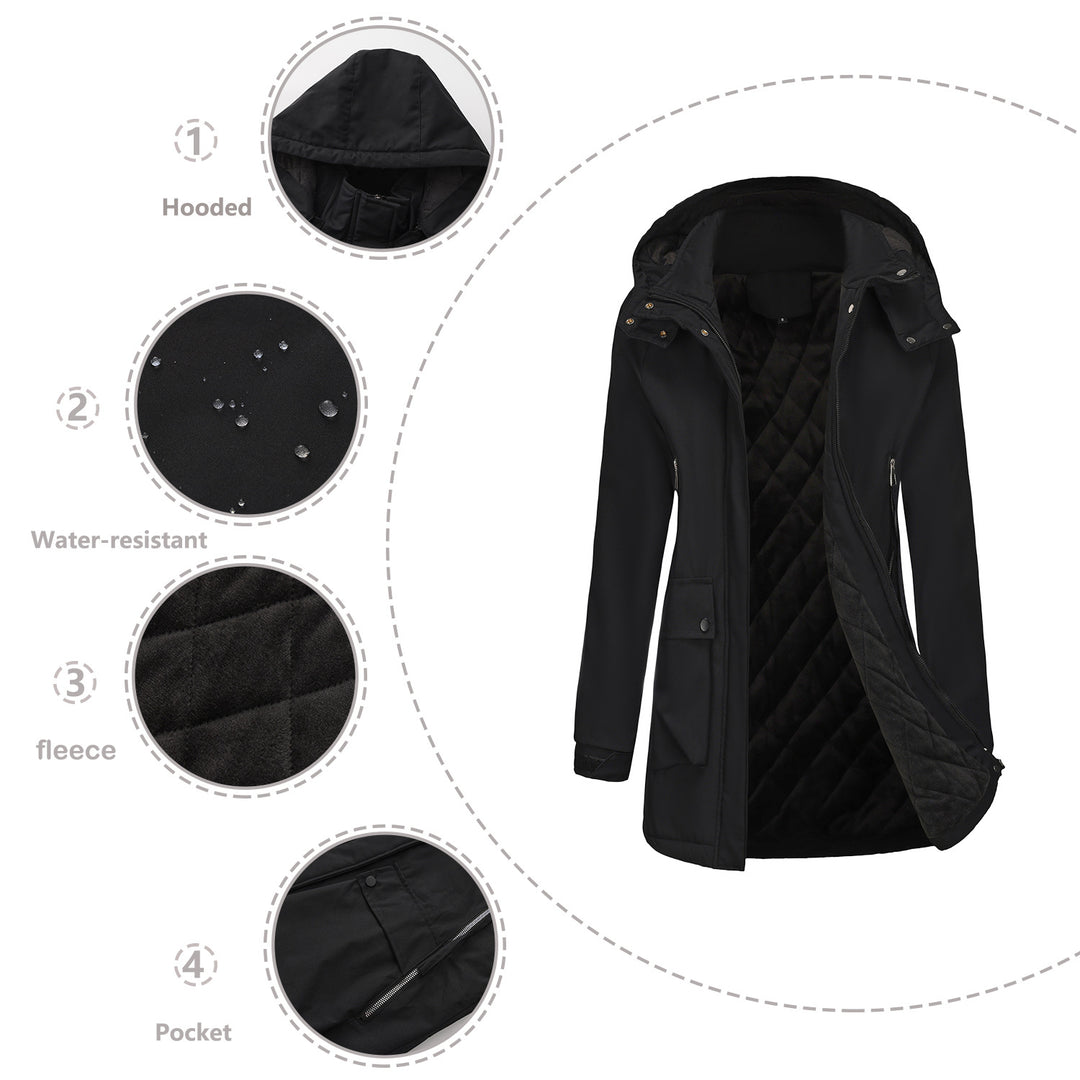 Ladies waterproof leisure jacket Lune London