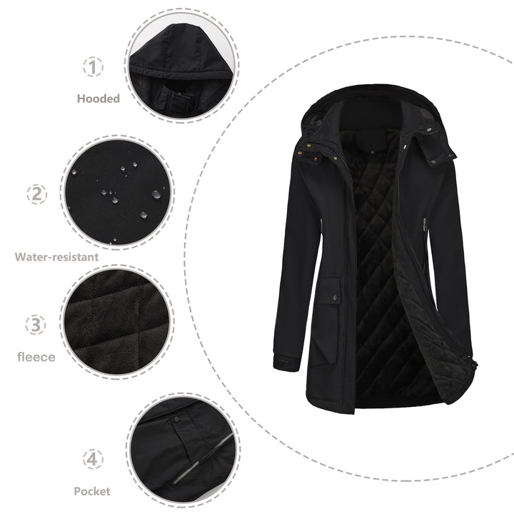 Ladies waterproof leisure jacket Lune London