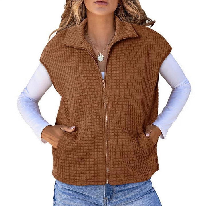 Quilted vest for women with a comfortable cut Lune London