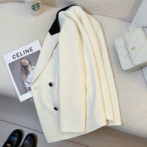 Blazer élégant et moderne à double boutonnage pour femme Chic & Stil