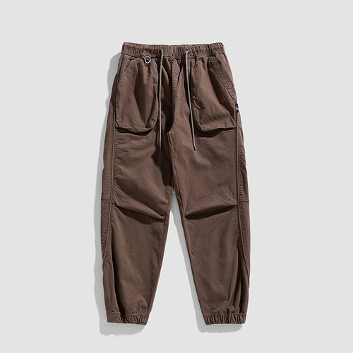 Casual cargo jogging pants for men with elastic waistband Amarae