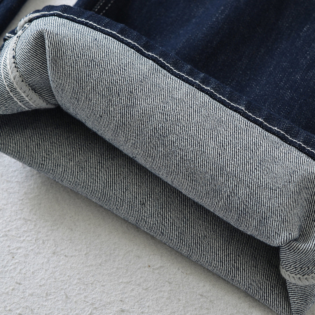 Women Flared Jeans with decorative center seam and contrast stitching Amarae