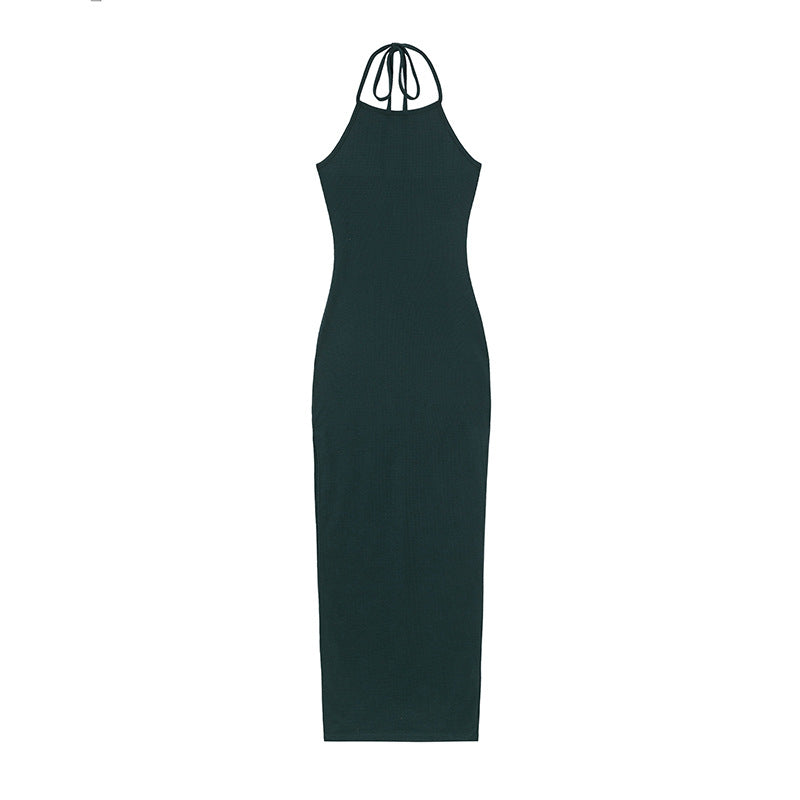 Lune London Textured Split Maxi Dress for Women