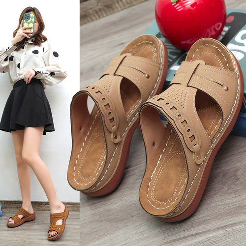 Elegant comfort sandals for women with breathable upper material Amarae