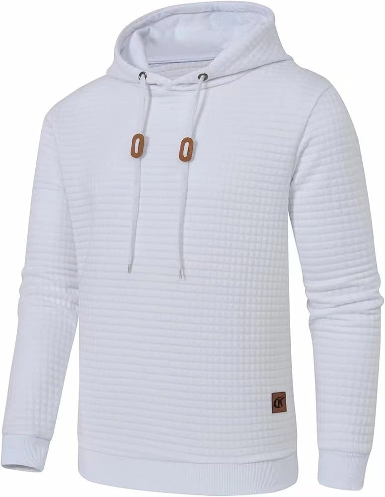 Structured fabric hoodie for men Lune London