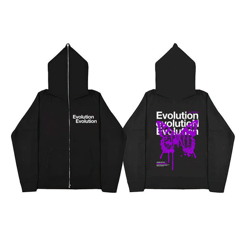 Hooded jacket for women with a catchy graphic design Amarae