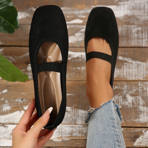 Elegant Ladies Cutout Flat Slippers Amarae