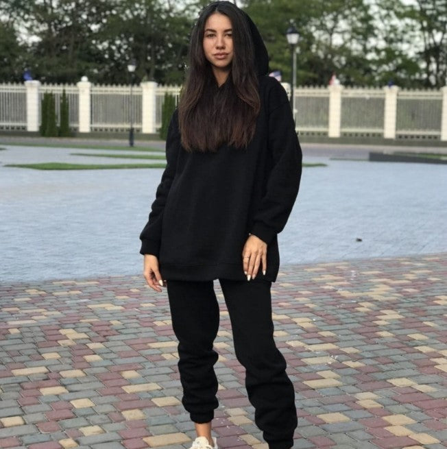 Women's oversized hoodie and jogger pants set Lune London