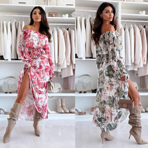 Ladies Off-Shoulder Fluid Maxi Dress Amarae 1751506841