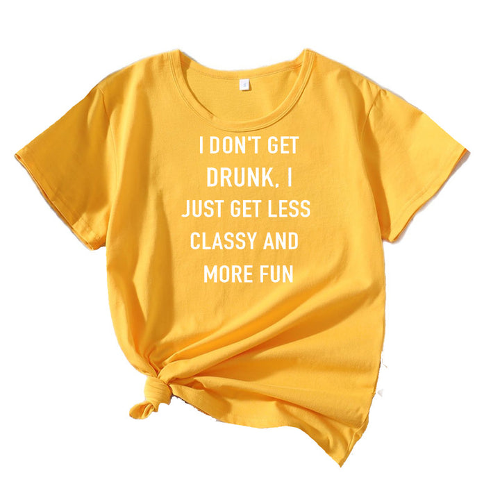 Ladies Casual Humor Quote T-shirt Lune London