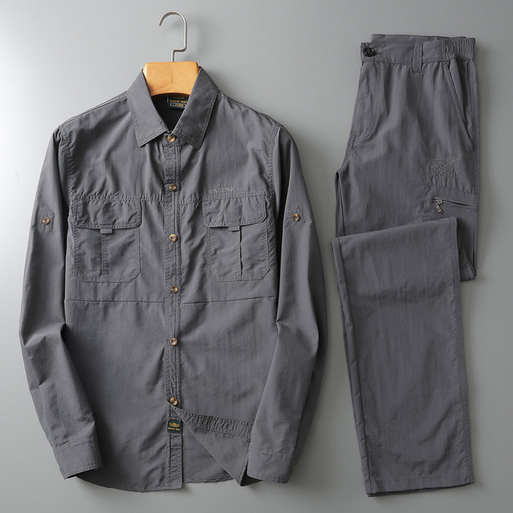 Functional shirt for men and cargo pants Lune London