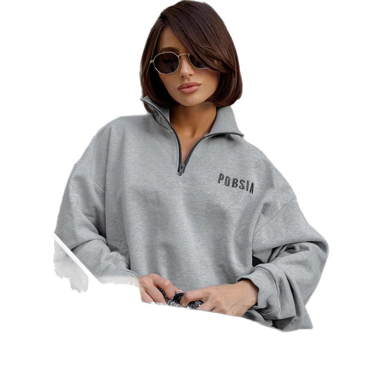 Ladies Oversized Chic Sweatshirt and Style