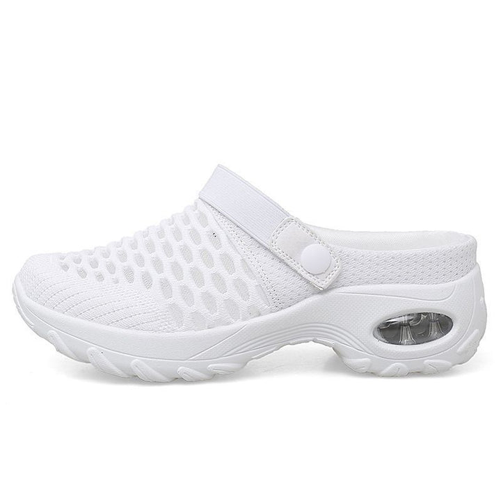 Women Breathable Mesh Clogs Lune London