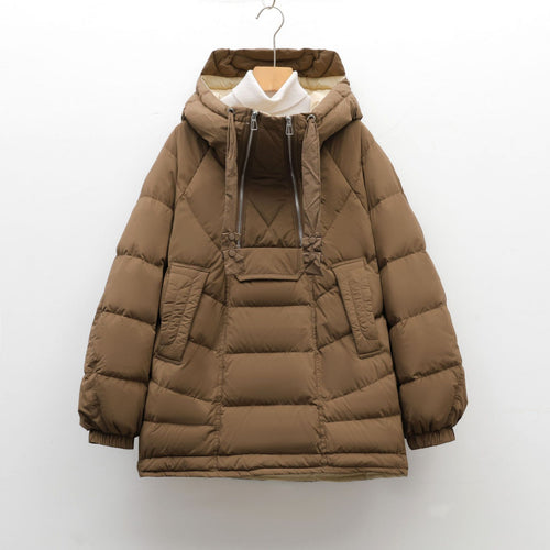 Women's quilted jacket with high collar and functional pockets Amarae