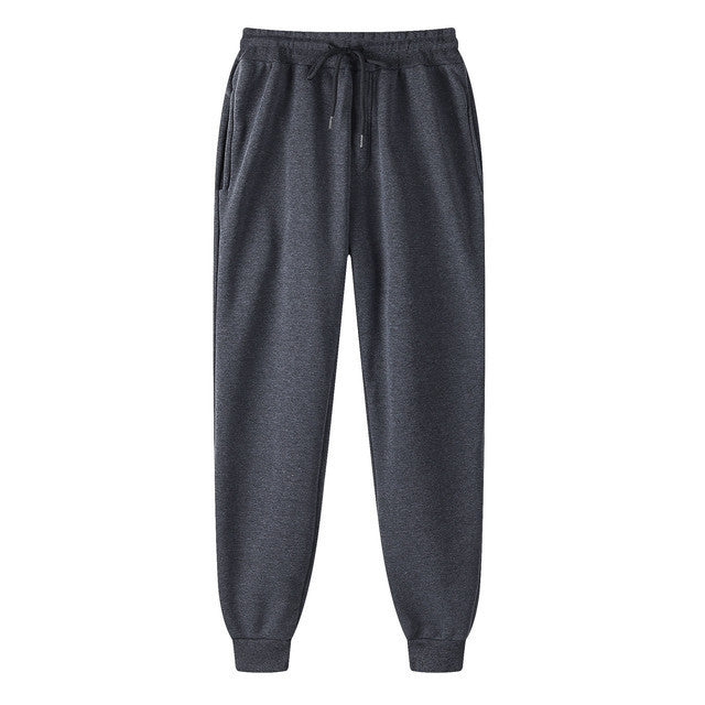 Sport leisure pants for men with elastic waistband and practical pockets Lune London