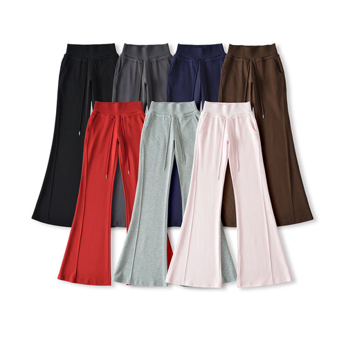 Women’s flared lounge pants with a high waist and practical side pockets Amarae