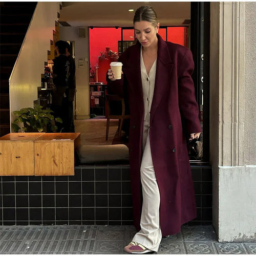 Amarae oversized women's coat