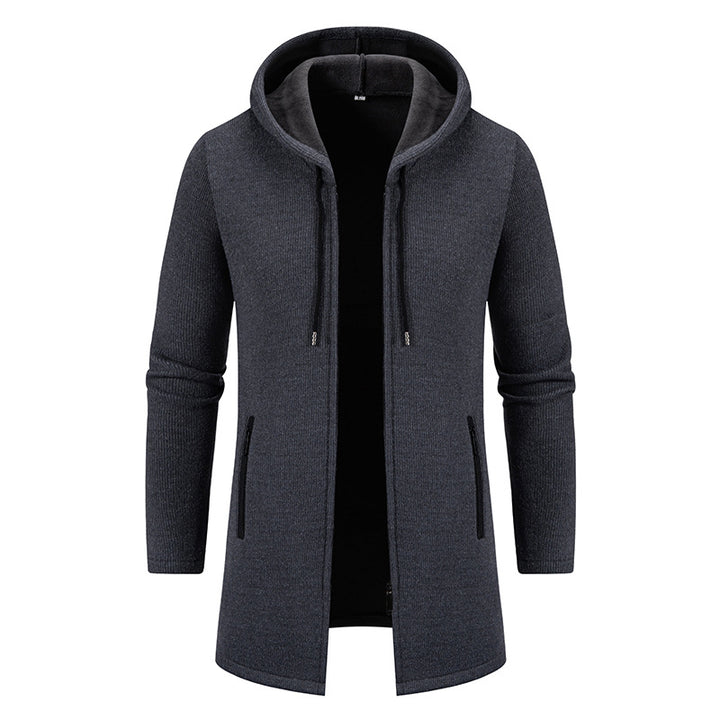 Trendy transitional jacket for men with high collar Lune London
